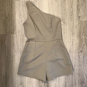 PRINCESS POLLY one shoulder romper